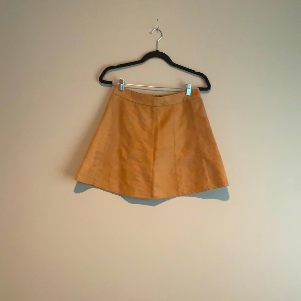 BCBGeneration faux suede skirt